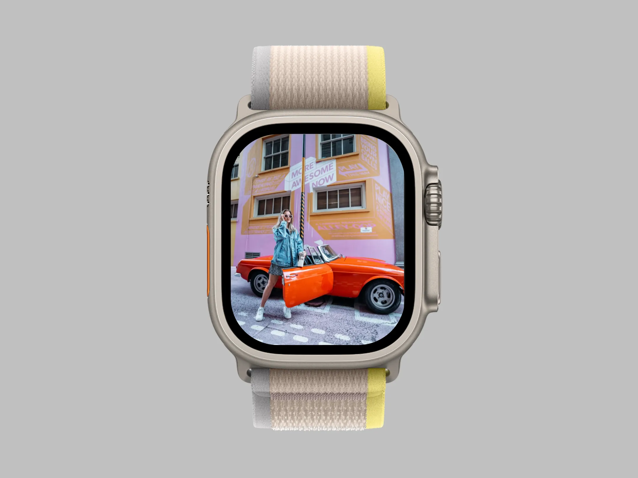 Apple Watch Ultra Yellow